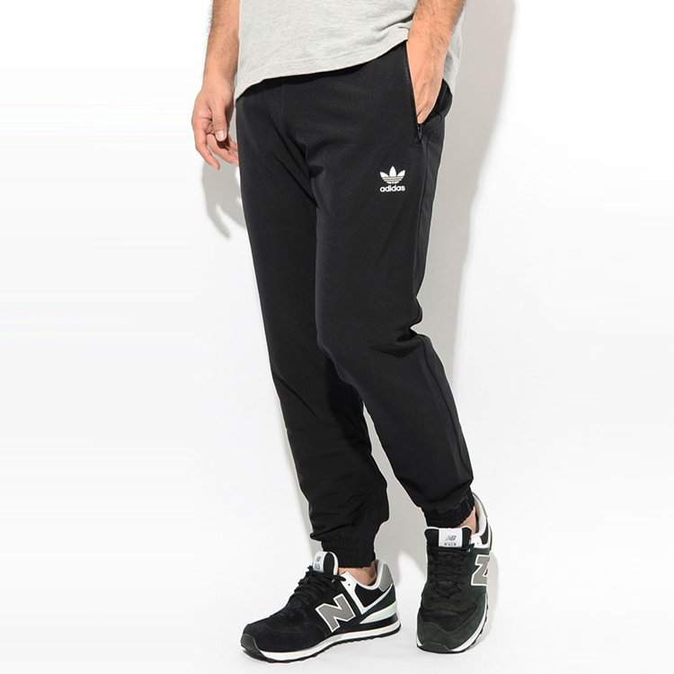 Мужские штаны adidas Originals SST (черные) — фото 3