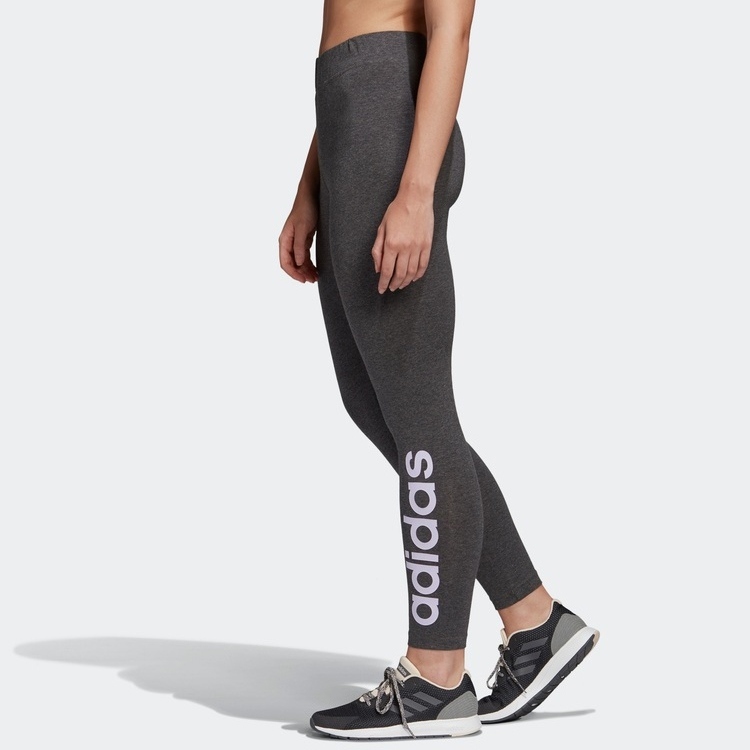 Женские штаны adidas Облегающие (черные) — фото 3