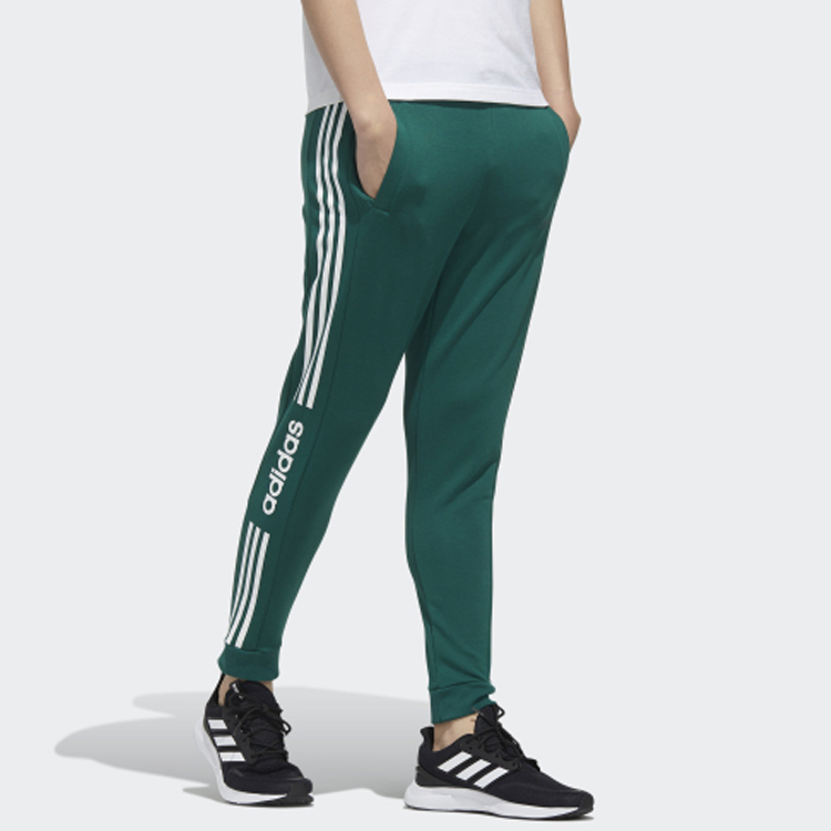 Мужские штаны adidas neo (зеленый) — фото 6
