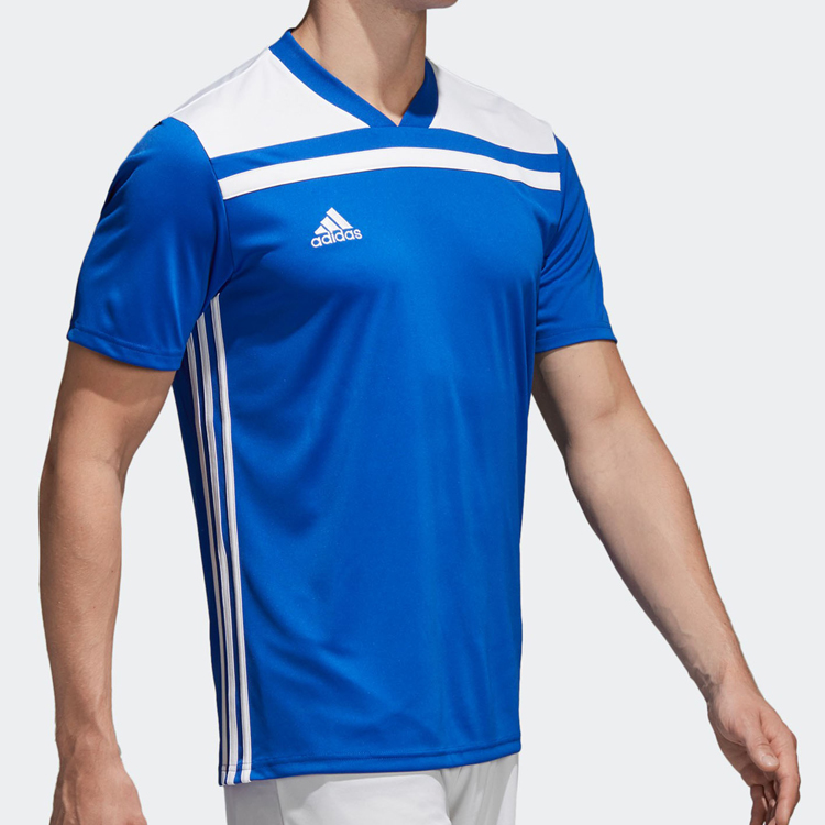 Мужская футболка adidas (синяя) — фото 6