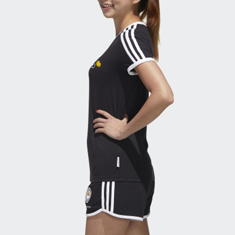 Женская футболка adidas neo (черный) — фото 5