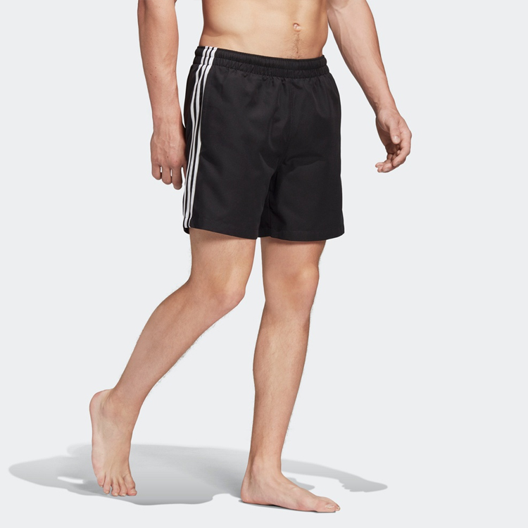 Мужские шорты adidas 3-Stripes (черные) — фото 6