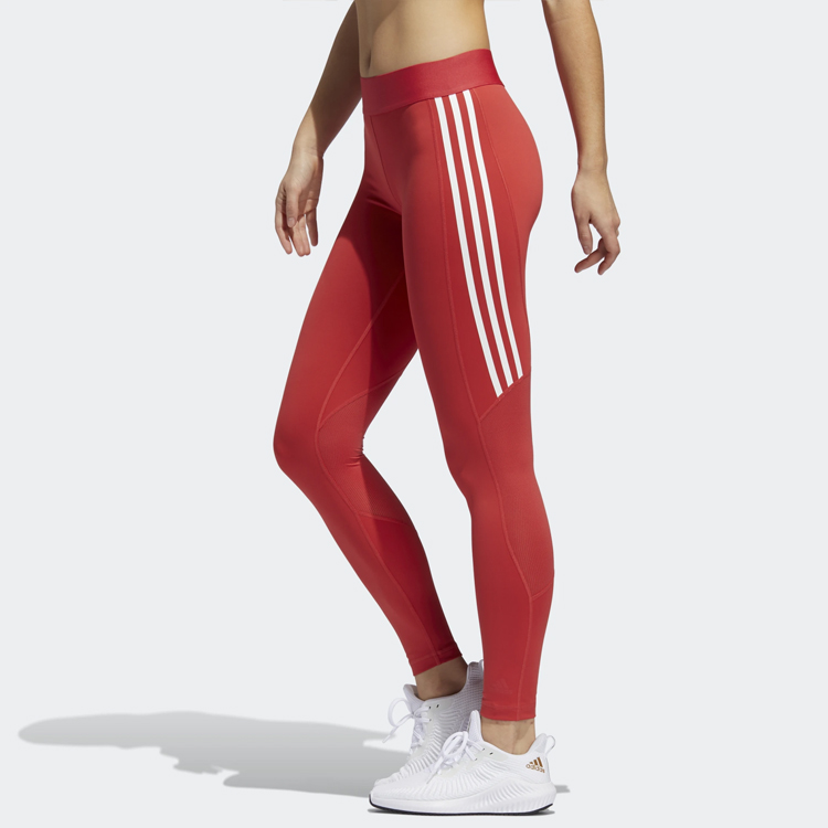 Adidas Knitted Sweatpants Women’s Red