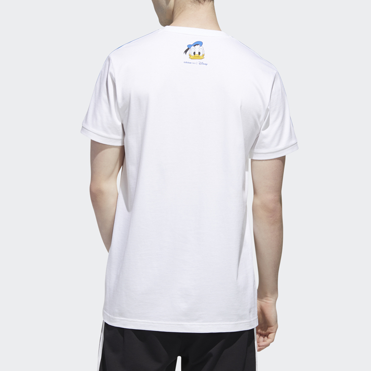 Мужская футболка adidas neo T (белый) — фото 5