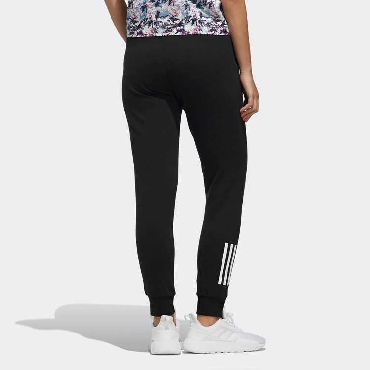 Женские брюки adidas neo (черные) — фото 7