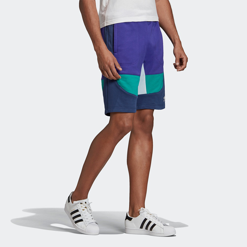 Мужские шорты adidas originals (синие) — фото 4