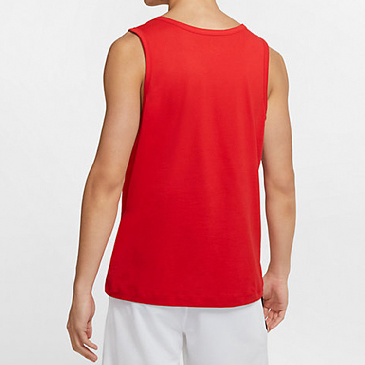 Мужская майка Nike Dri-FIT (красная) — фото 4