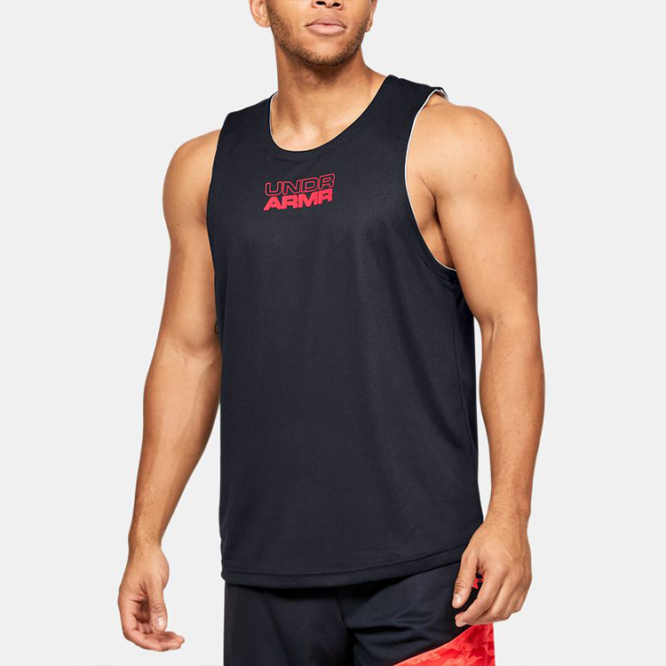 Мужская майка Under Armour Baseline (светло-серая) — фото 6
