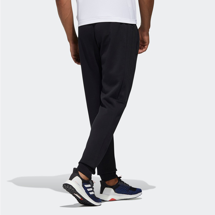 Мужские штаны adidas 3-Stripes (черные) — фото 4