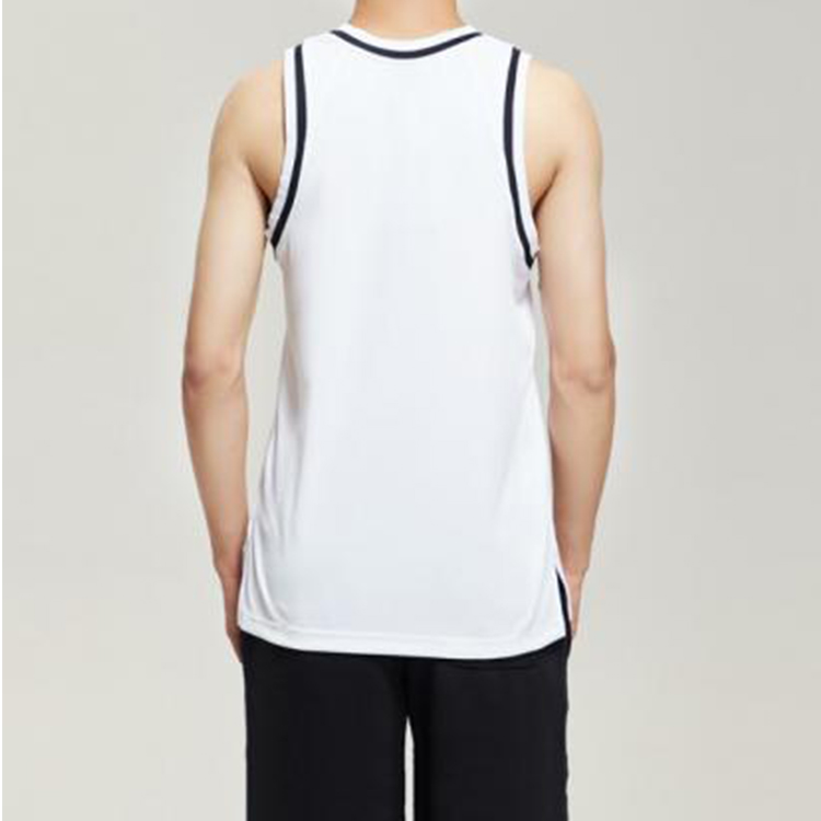 Мужская майка Nike Basketball Jersey (белая) — фото 6