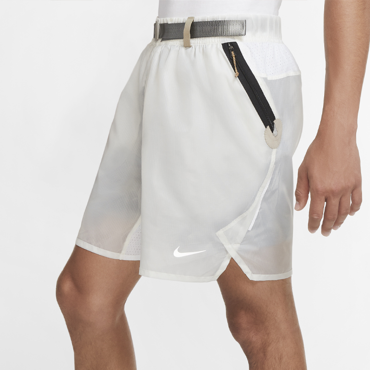 Мужские shorts Nike ISPA (белые) — фото 4