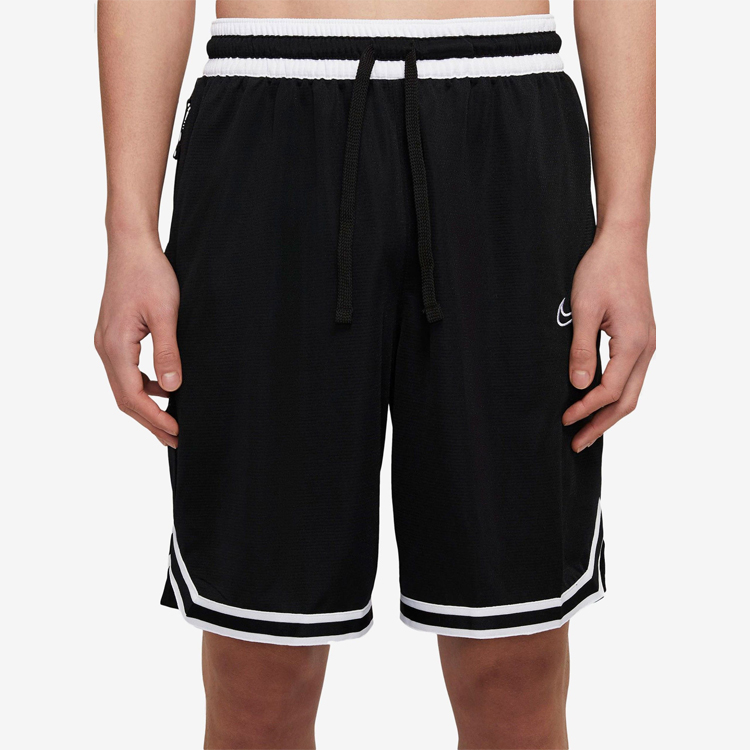 Nike Basketball Shorts Men’s Black Moderate Straight Fit Pants