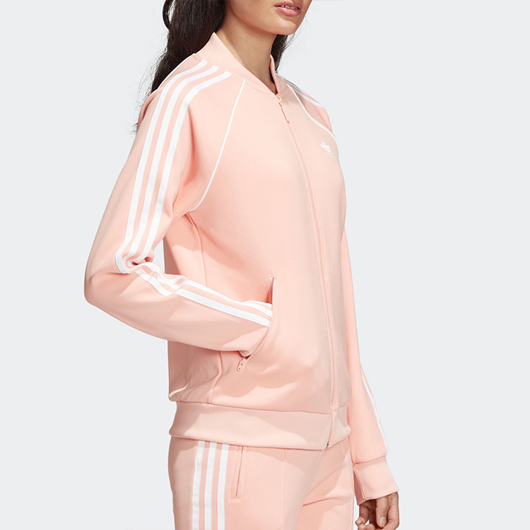 Женская кофта adidas originals SST Superstar (розовая) — фото 5