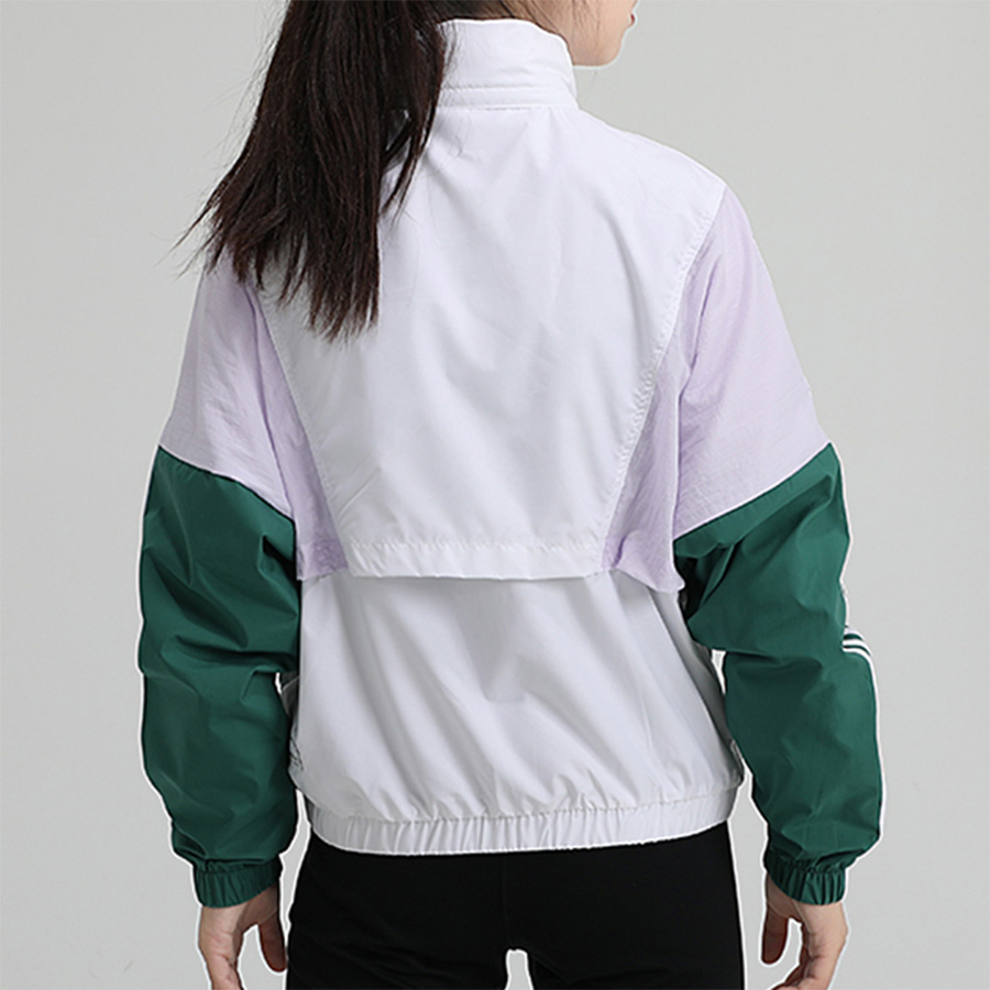 Женская олимпийка adidas neo W SS TRACK TOP (черная) — фото 4
