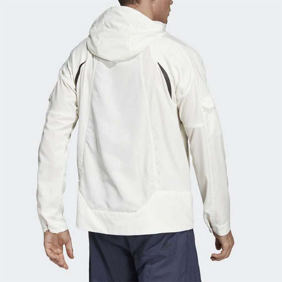 Мужская куртка adidas originals JKT KARKAJ (белая) — фото 4