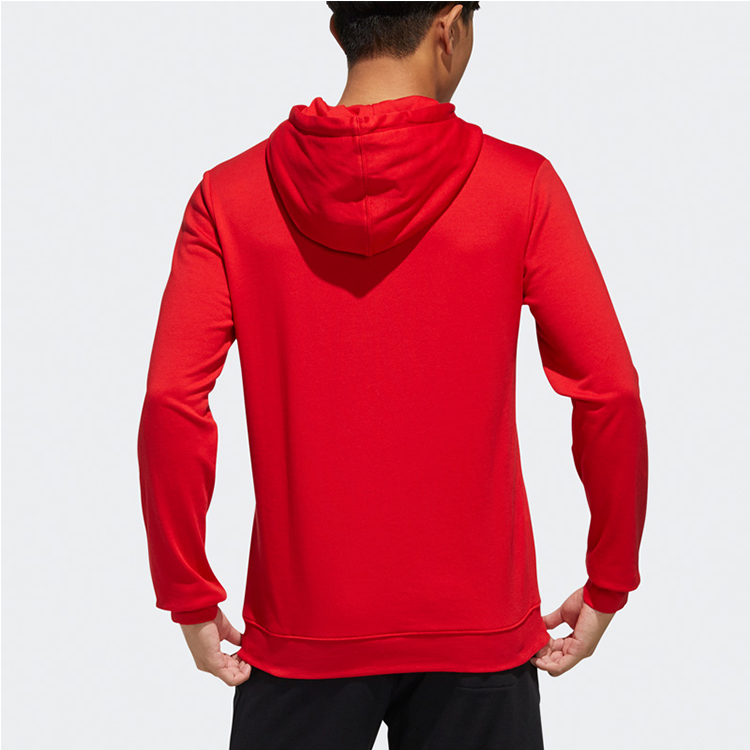 Мужское худи adidas (красное) — фото 4