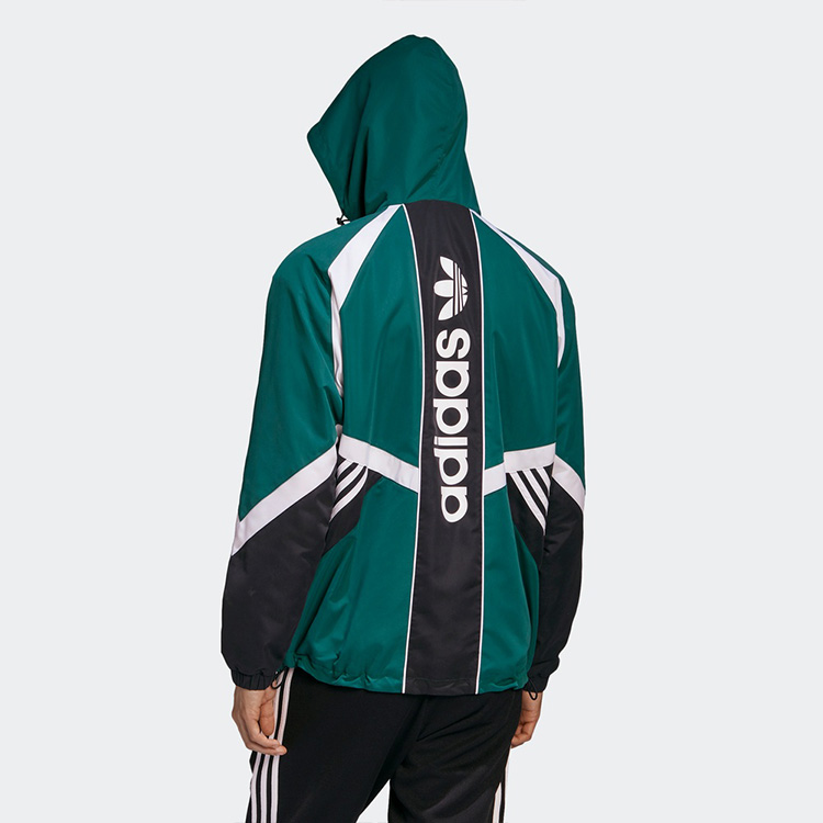 Мужская куртка adidas originals SPRT US WB 1 (зеленая) — фото 4