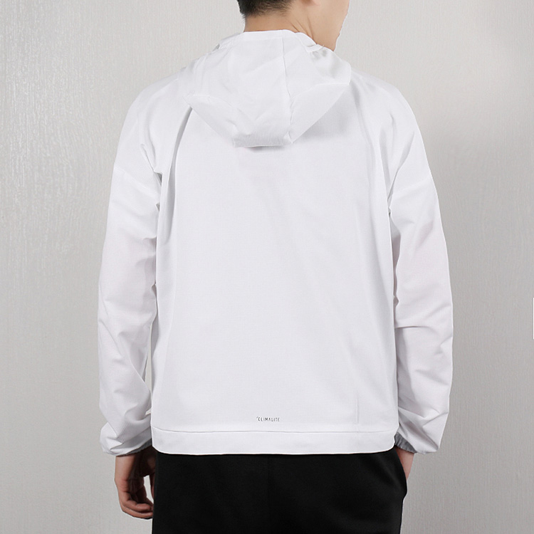 Мужская куртка adidas (белая) — фото 4