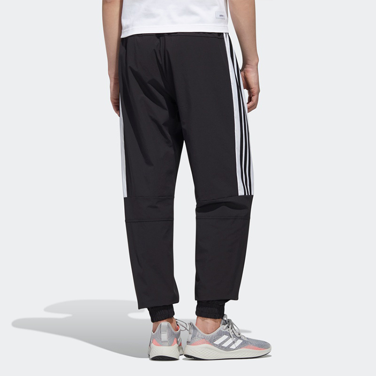 Мужские штаны adidas neo (черно-белые) — фото 6