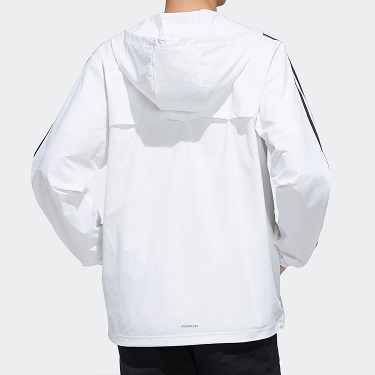 Мужская куртка adidas neo (черная) — фото 4