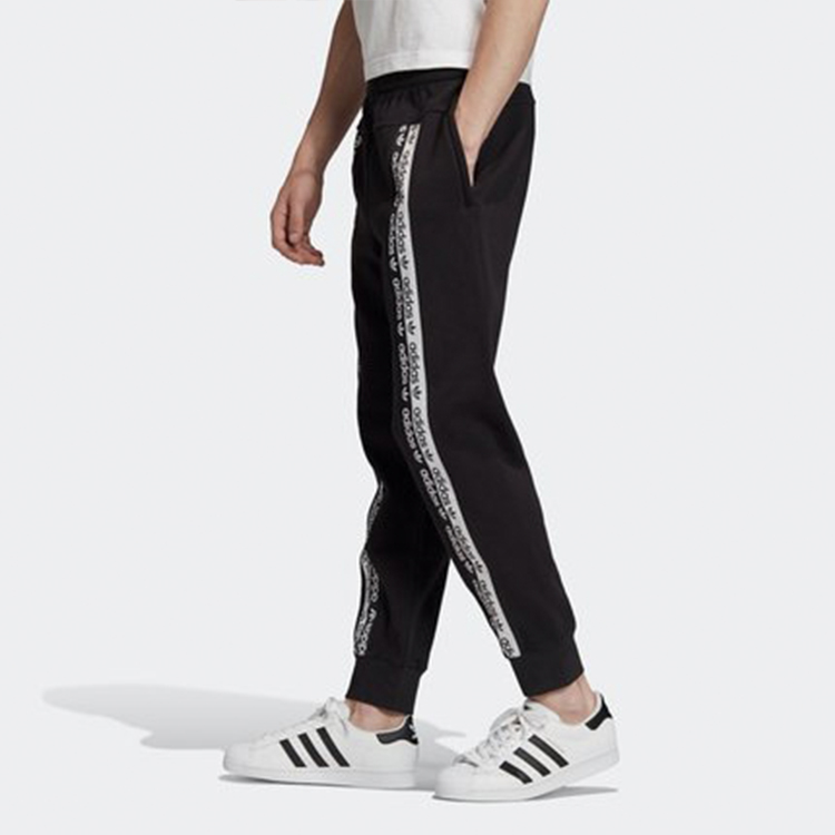 Мужские штаны adidas originals (черные) — фото 5