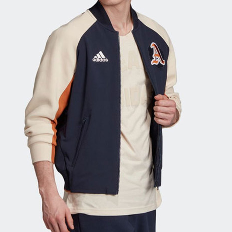 Мужская куртка adidas VRCT (темно-синяя) — фото 3