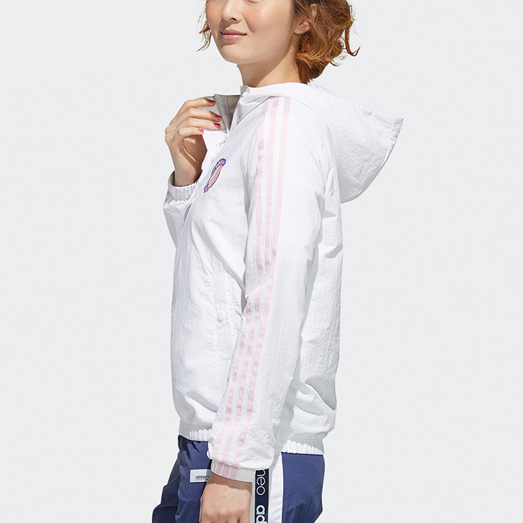 Женская куртка adidas neo W Fav Sep Wb 2 (белая) — фото 4