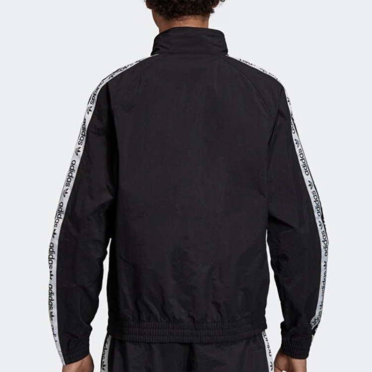 Мужская куртка adidas originals (черная) — фото 4