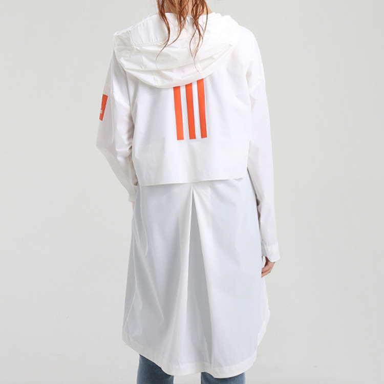Женская куртка adidas W MYSHELTER W.R (белая) — фото 4