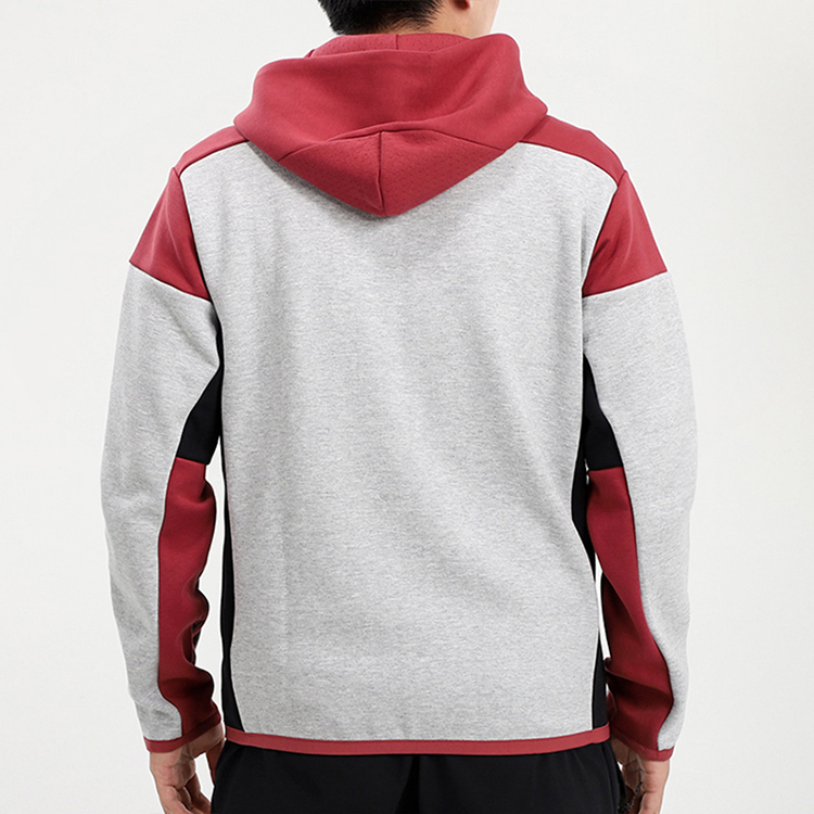 Мужская куртка adidas Zne Fz (светло-серая) — фото 4