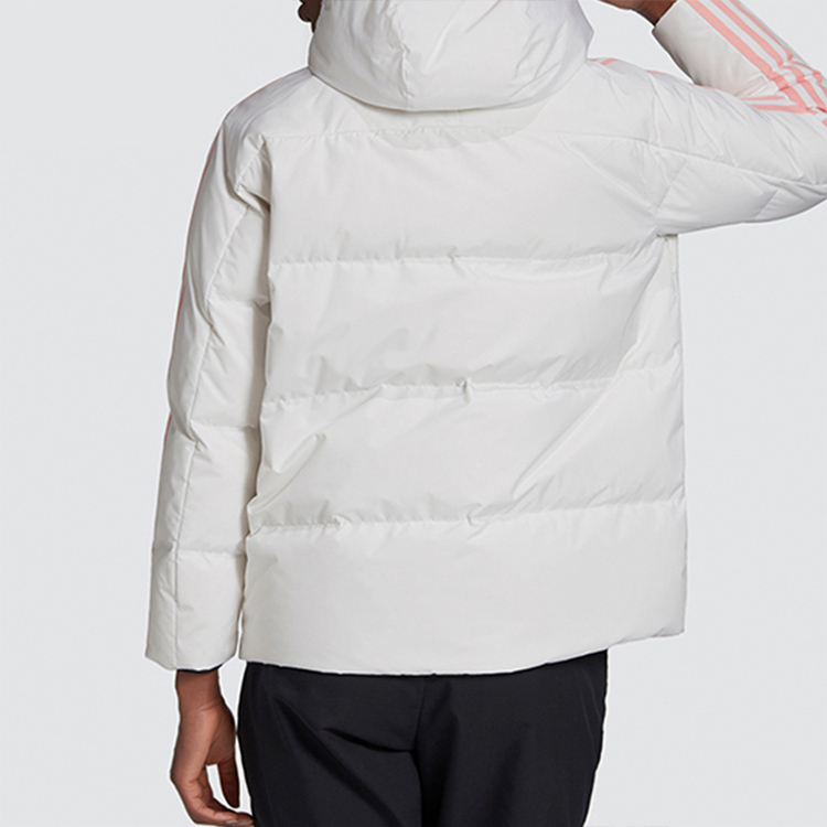 Женская куртка adidas W Puff Down Jkt (белая) — фото 4