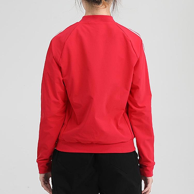 Женская куртка adidas Must Have (малиновая) — фото 4