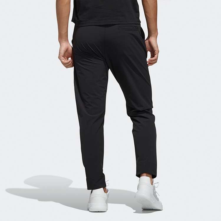 Мужские штаны adidas neo (черные) — фото 4