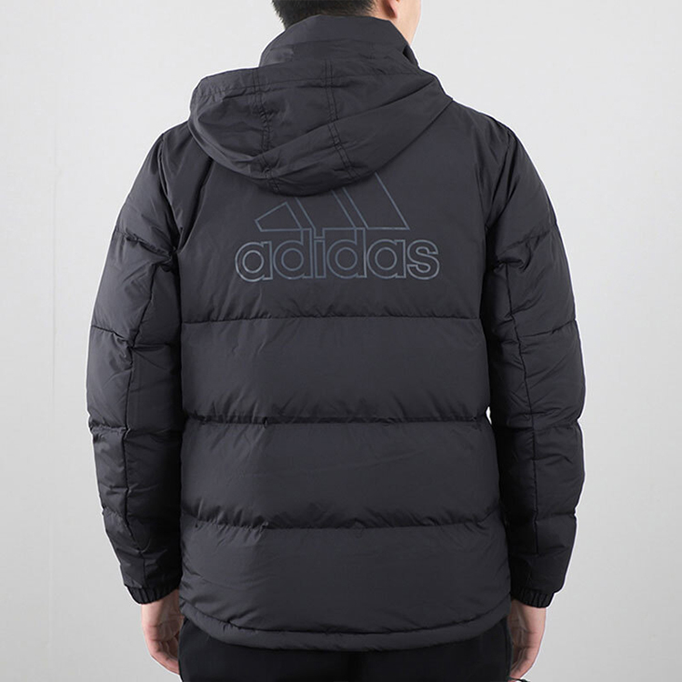 Мужская куртка adidas (черная) — фото 5