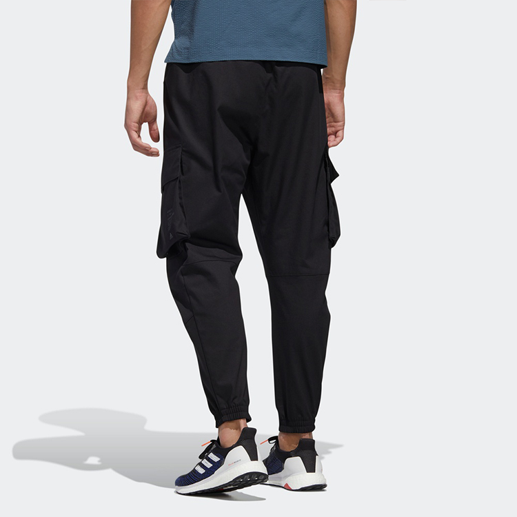 Мужские штаны adidas TH PNT Cargo (черные) — фото 6