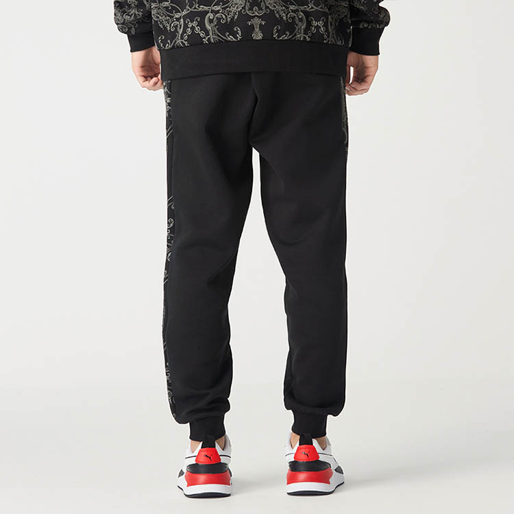 PUMA EVOSTRIPE Luxe Aop Track Pants Sports Pants Men’s Black