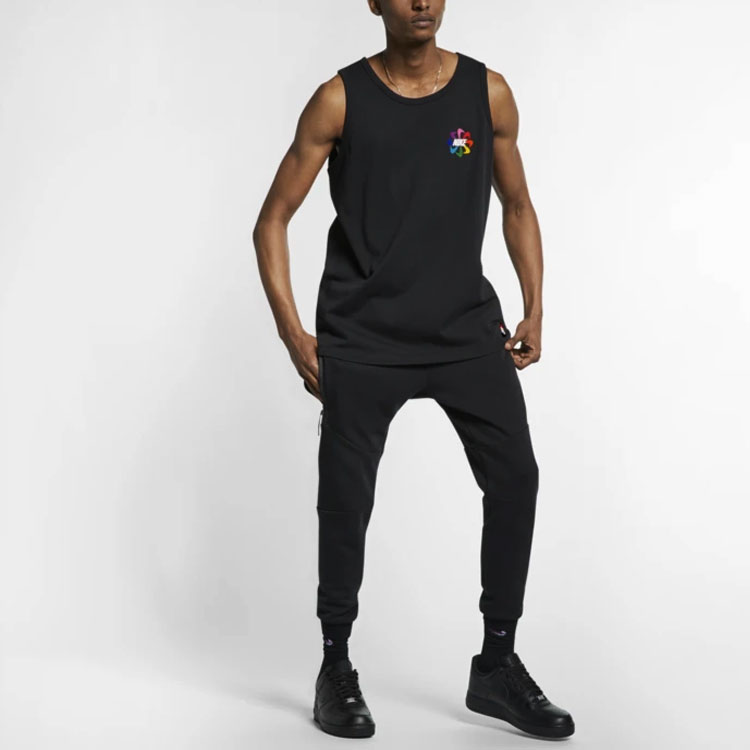 Мужская майка Nike Gilbert Baker (черная) — фото 4