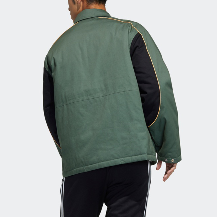 Мужская куртка adidas originals (зеленая) — фото 3