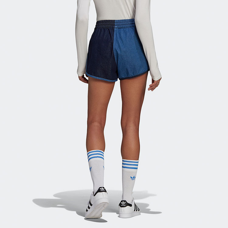 Женские шорты adidas Originals (синие) — фото 4
