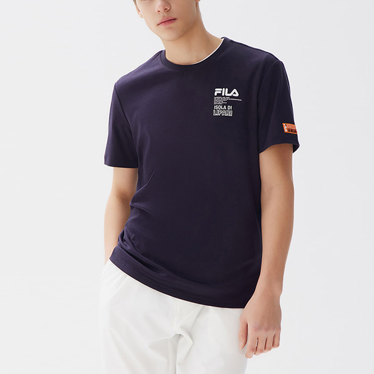Мужская футболка Fila T (синий) — фото 4