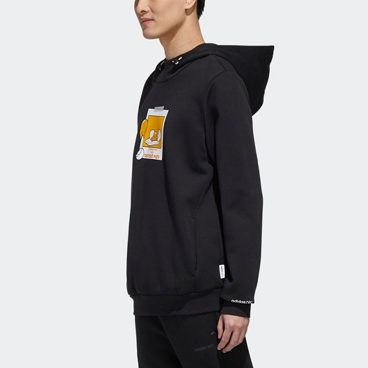 Мужское худи adidas (черное) — фото 5