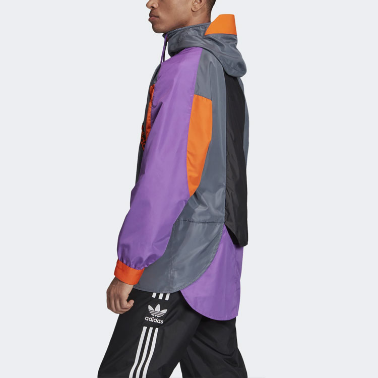 Мужская куртка adidas originals WB KARKAJ (сизо-серая) — фото 6