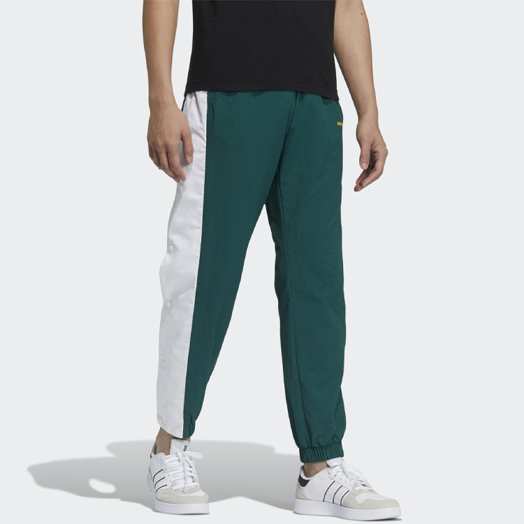 Мужские штаны adidas neo (зеленые) — фото 4