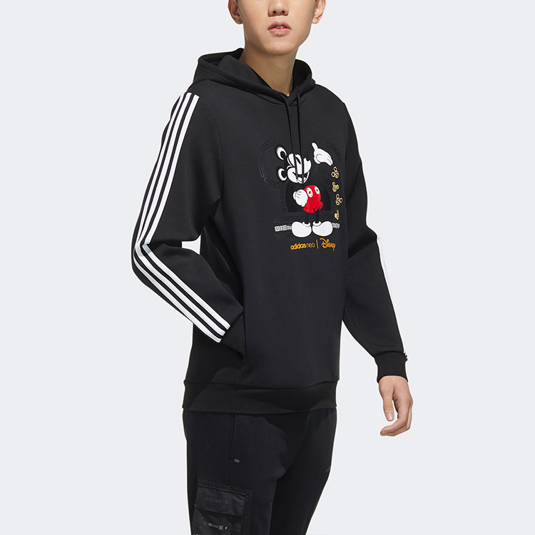 Мужские худи adidas neo x Disney/ (черный) — фото 4
