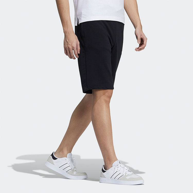 Мужские шорты adidas neo (черные) — фото 3