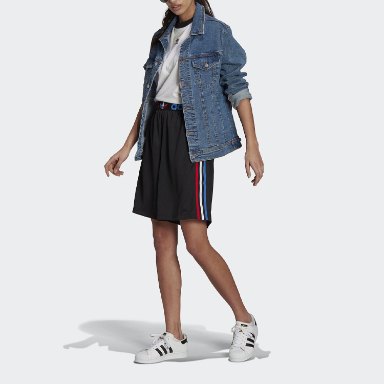 Женские шорты adidas originals Shorts Pb (черные) — фото 2