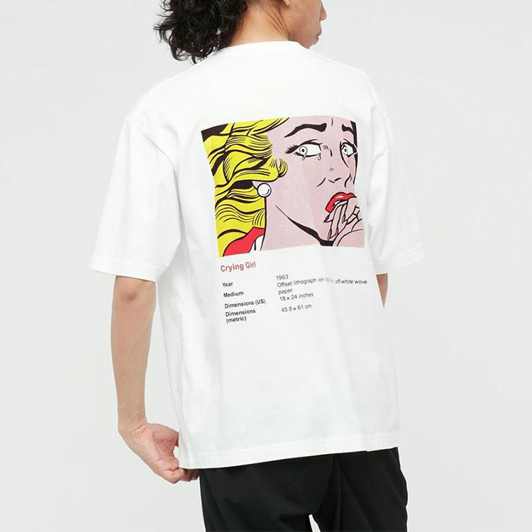 Футболка UNIQLO (белая) — фото 4