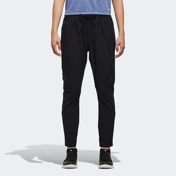 Женские штаны adidas Wo Out Warm Pt (черные) — фото 5
