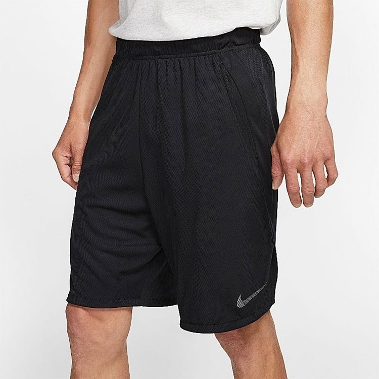 Мужские шорты Nike Тренировочные (черные) — фото 5