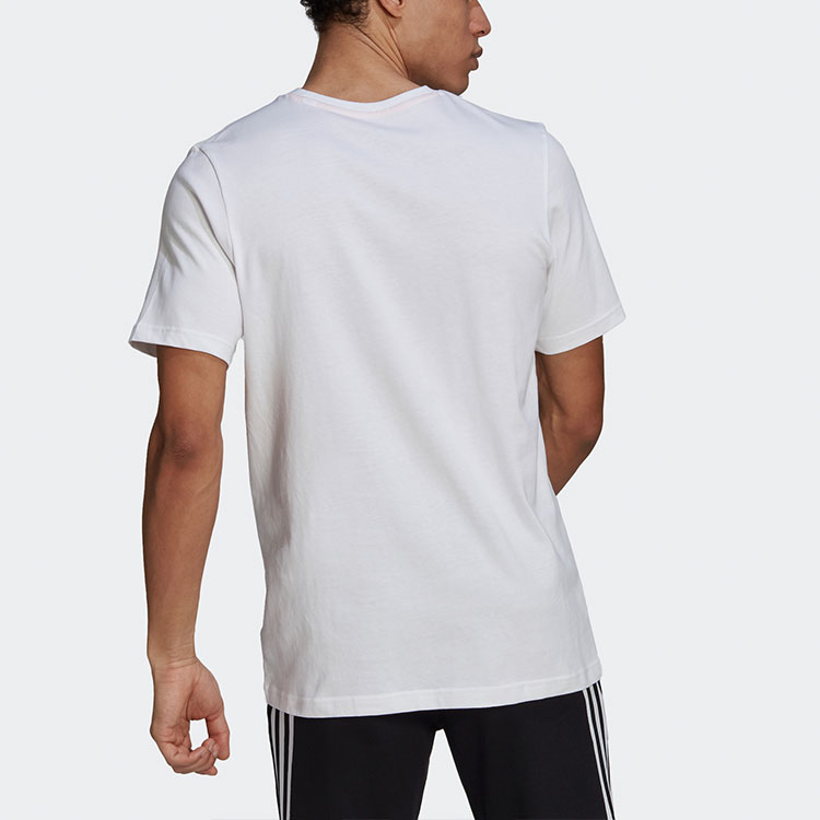 Мужская футболка adidas Camo Bos Tee M (белая) — фото 3
